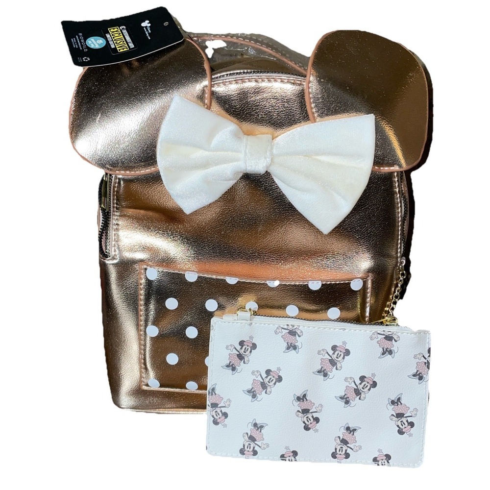 Disney Minnie Mouse Mini-Backpack‎ Bowels Pink Rose